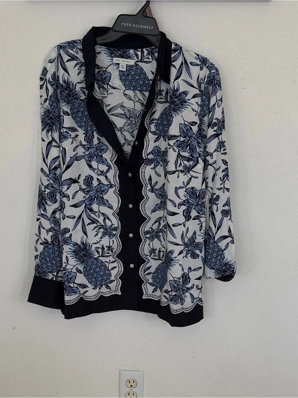 NWT Free Assembly 2-Piece Tropical Set (Size XS) 🍍